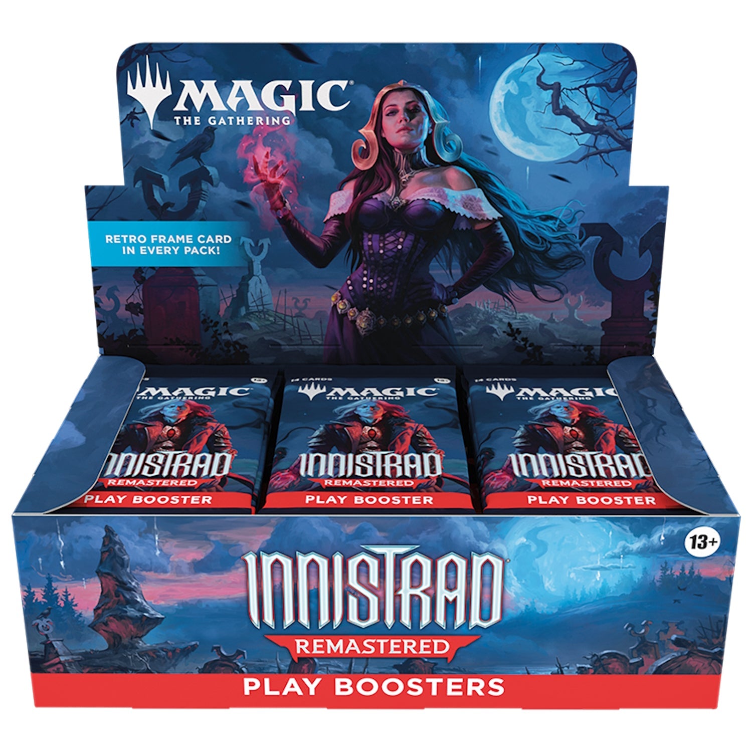 Magic: The Gathering MTG TCG: Innistrad Remastered Play Booster Box - 30 Packs