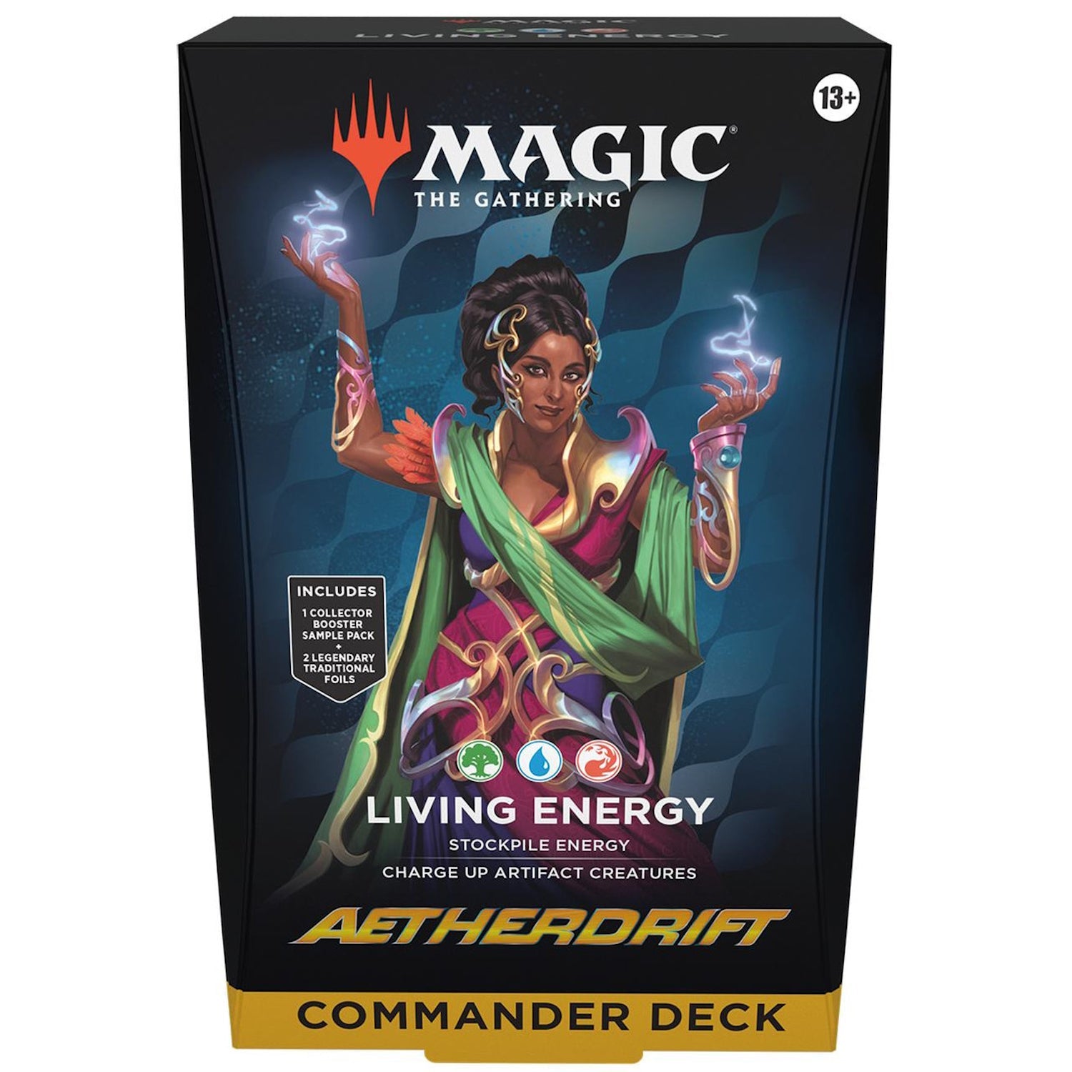Magic: The Gathering MTG TCG: Aetherdrift Commander Deck - Living Energy