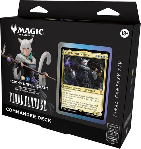 Magic: The Gathering TCG: Final Fantasy Commander Decks - Set of 4
