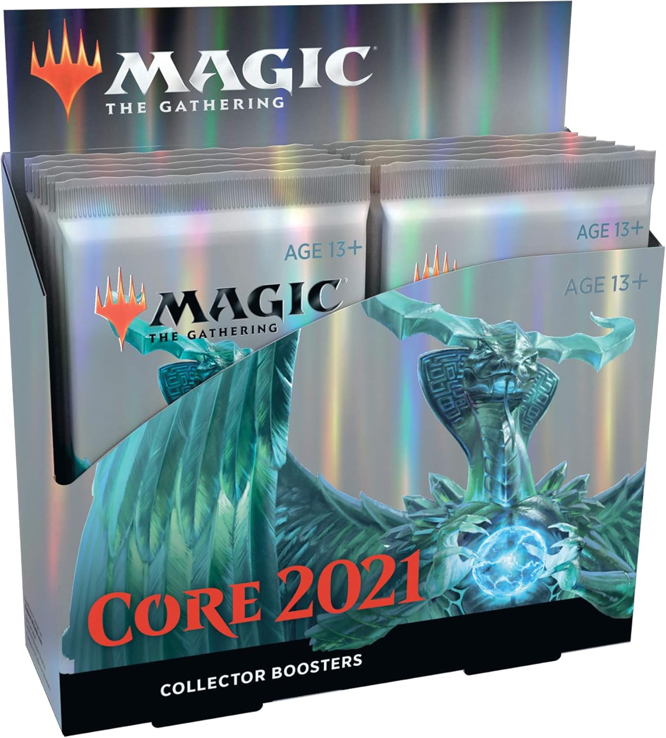 Magic: The Gathering MTG TCG: Core Set 2021 Collector Booster Box - 12 Packs