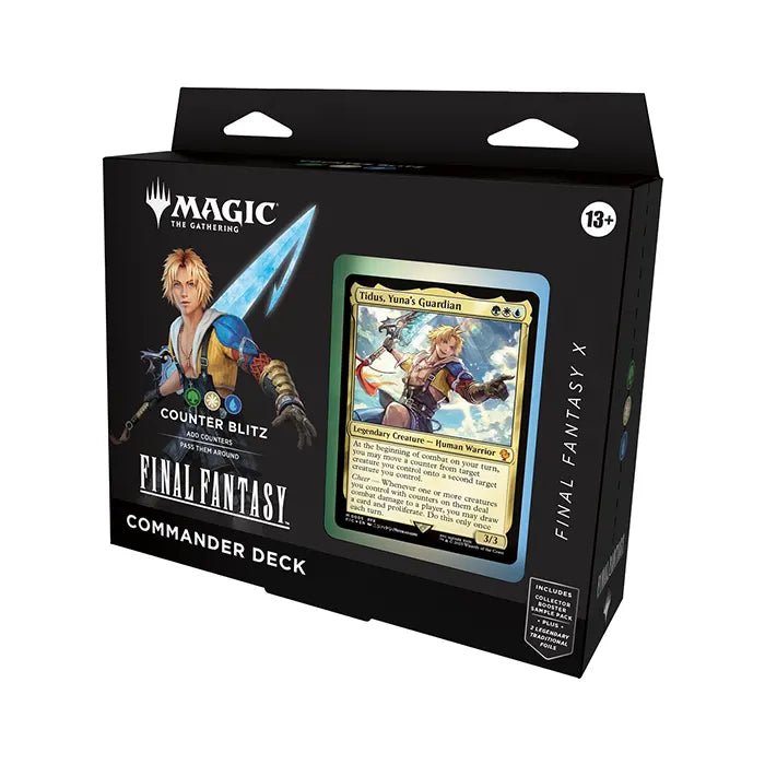 Magic: The Gathering TCG: Final Fantasy Commander Decks - Set of 4