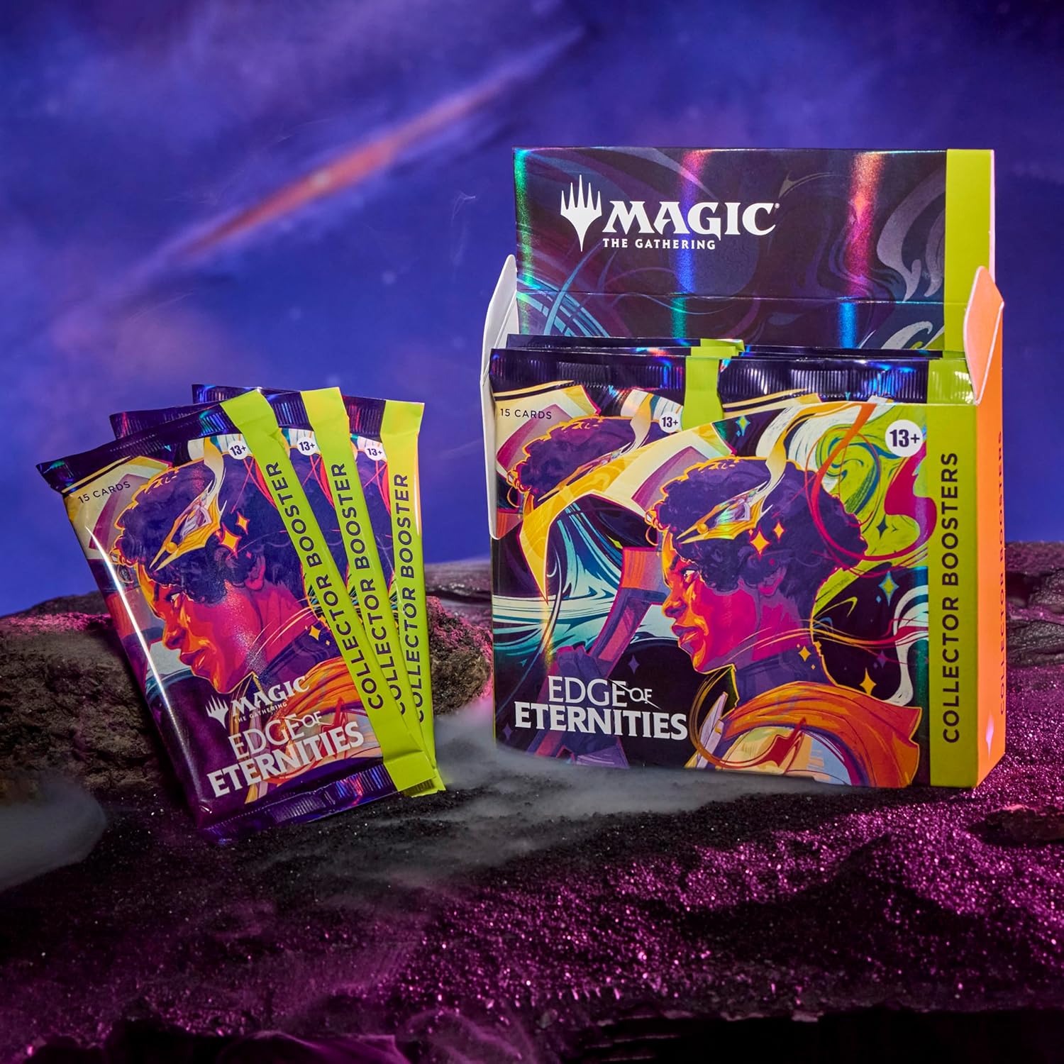 Magic: The Gathering TCG: Edge of Eternities Collector Booster Box - 12 packs