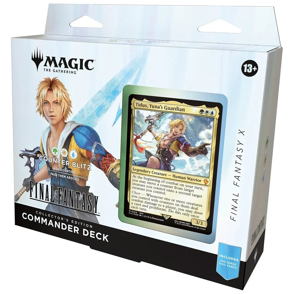 Magic: The Gathering TCG: Final Fantasy Collector Premium Edition Commander Decks - Includes All 4 Surge Foil Decks