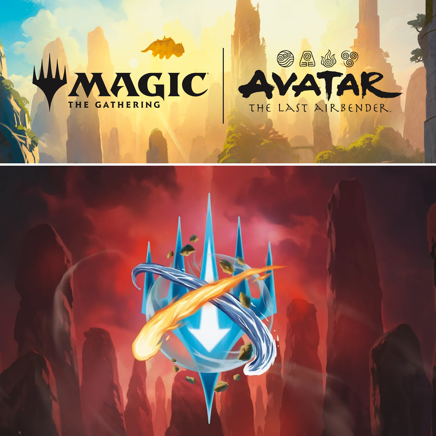 Magic: The Gathering TCG: Avatar The Last Airbender Scene Box - Set of 2