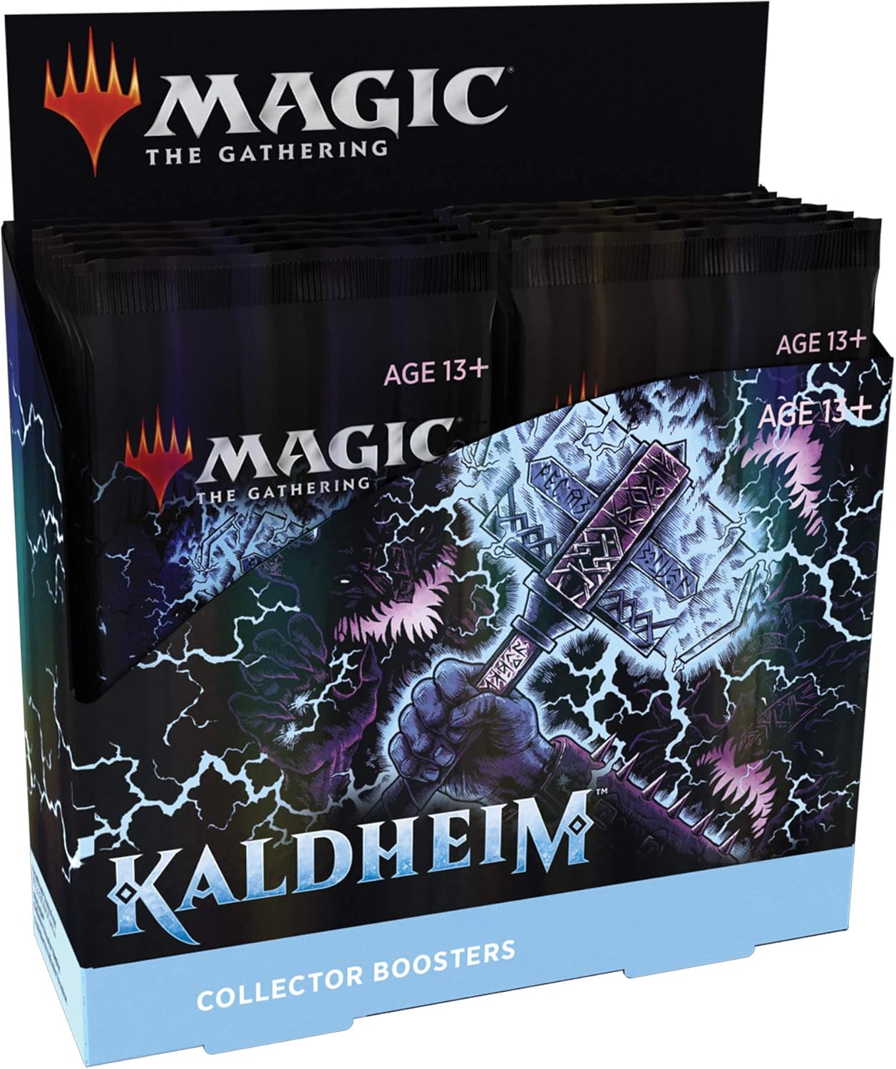 Magic The Gathering TCG: Kaldheim Collector Booster Box - 12 Packs