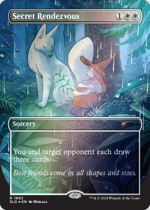 Magic the Gathering: Secret Lair Adventures of the Little Witch - Foil