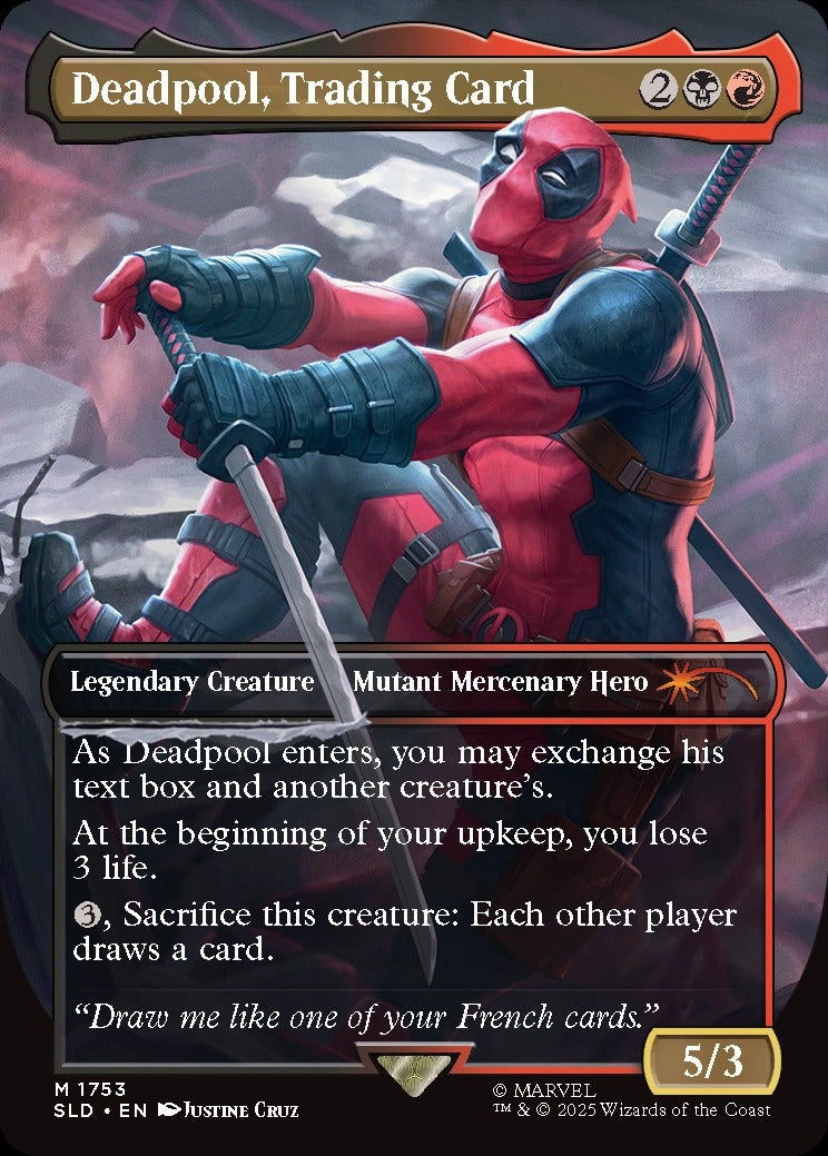 Magic the Gathering: Secret Lair x Deadpool (Non-Foil)