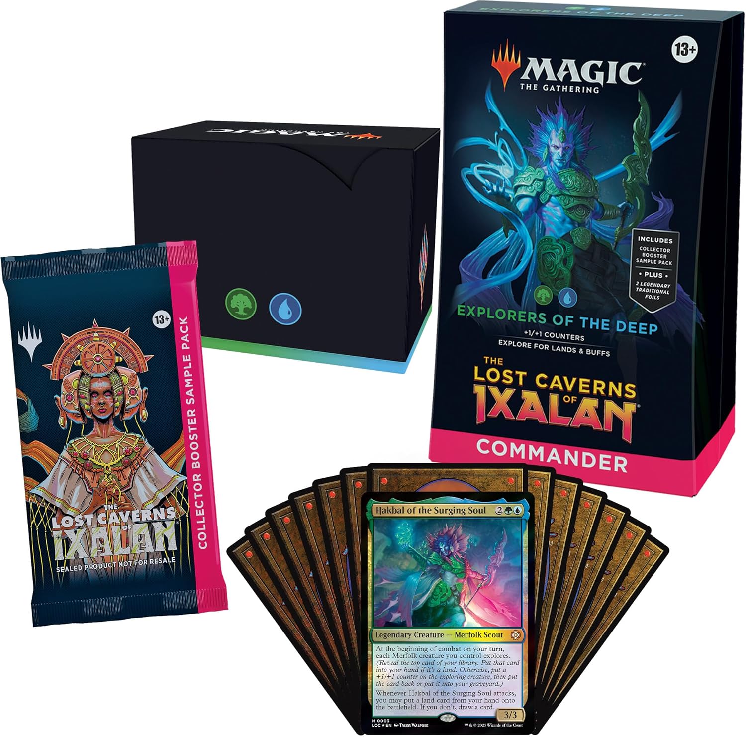Magic: The Gathering TCG: The Lost Caverns of Ixalan Commander - Set of 4 decks