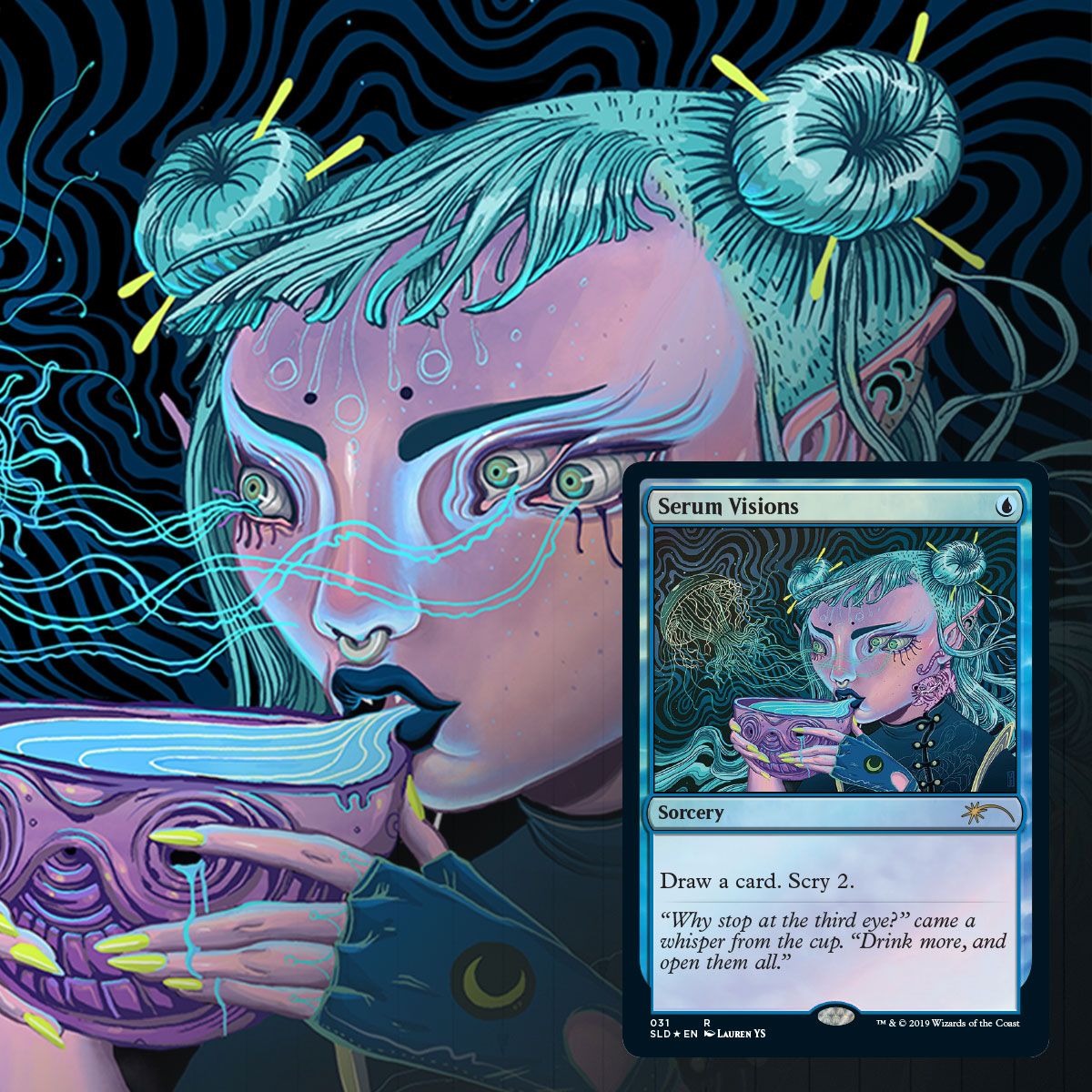 Magic the Gathering: Secret Lair Seeing Visions (Foil)