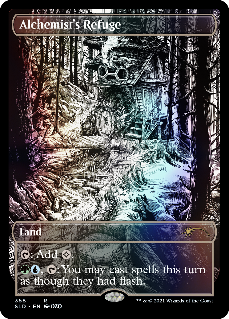 Magic the Gathering: Secret Lair Showcase Midnight Hunt (Foil)
