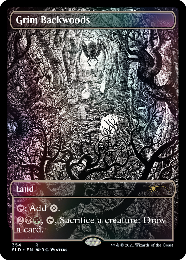 Magic the Gathering: Secret Lair Showcase Midnight Hunt (Foil)