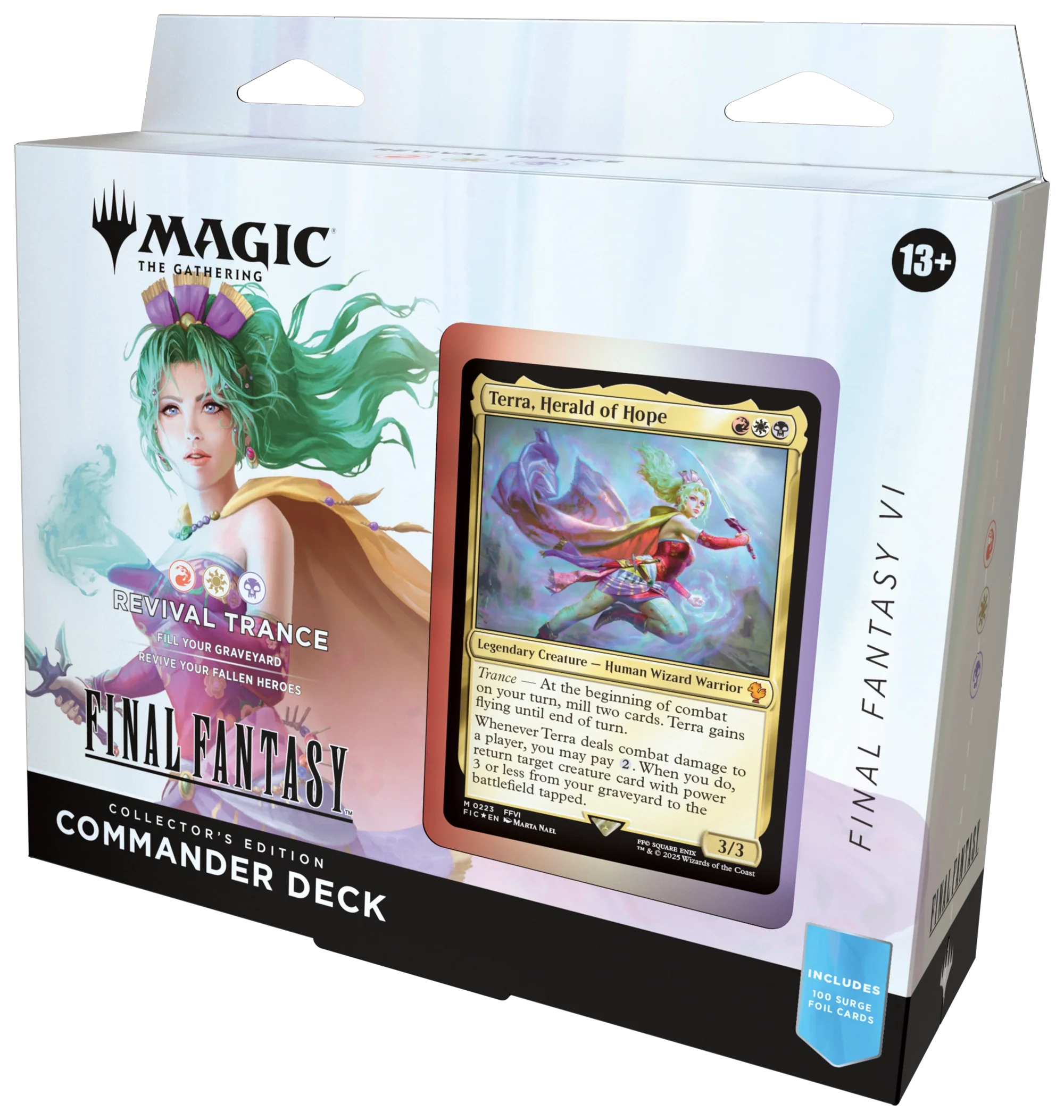 Magic: The Gathering TCG: Final Fantasy Collector Premium Edition Commander Decks - Includes All 4 Surge Foil Decks