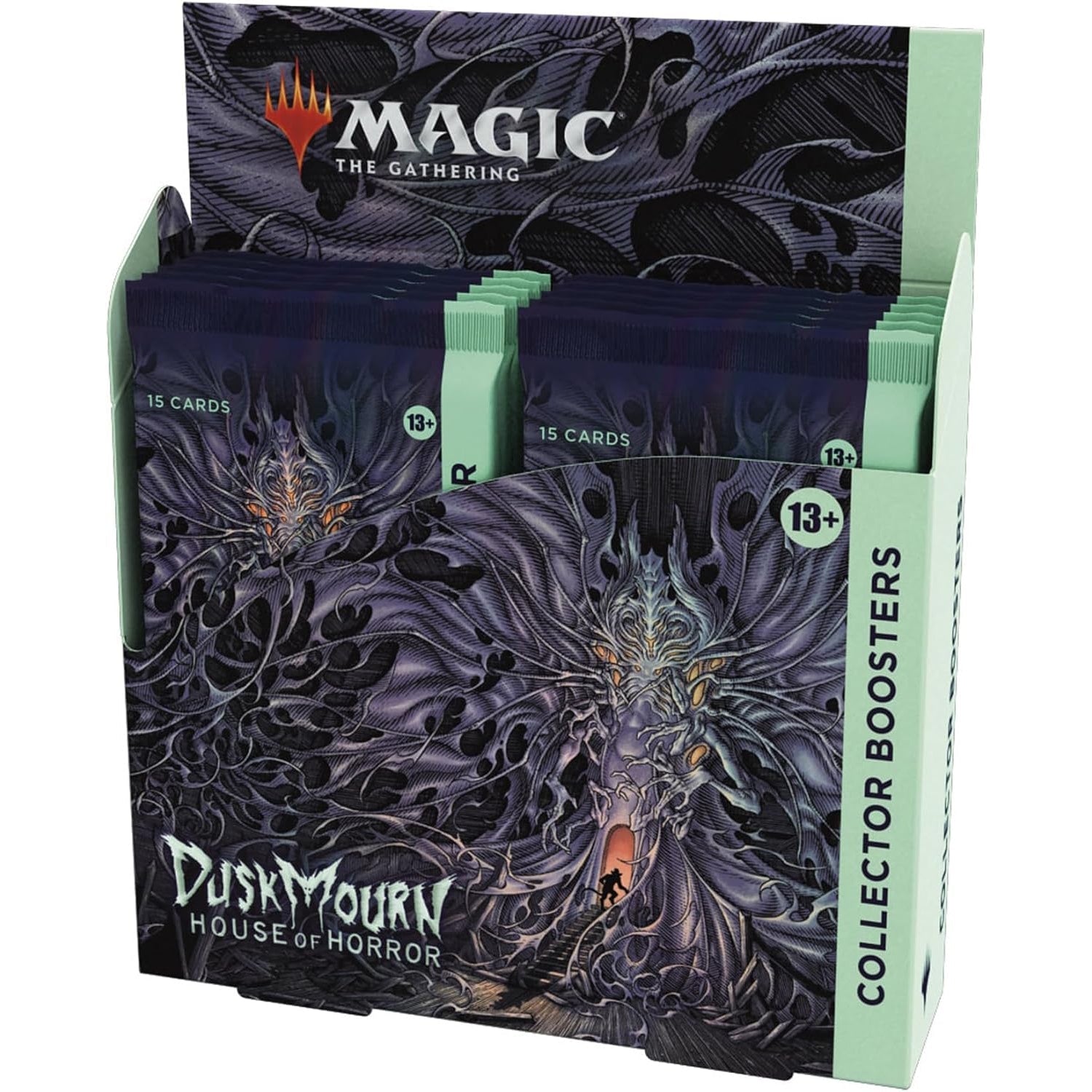 Magic: The Gathering TCG: Duskmourn: House of Horrors - Collector Booster Box - 12 Packs