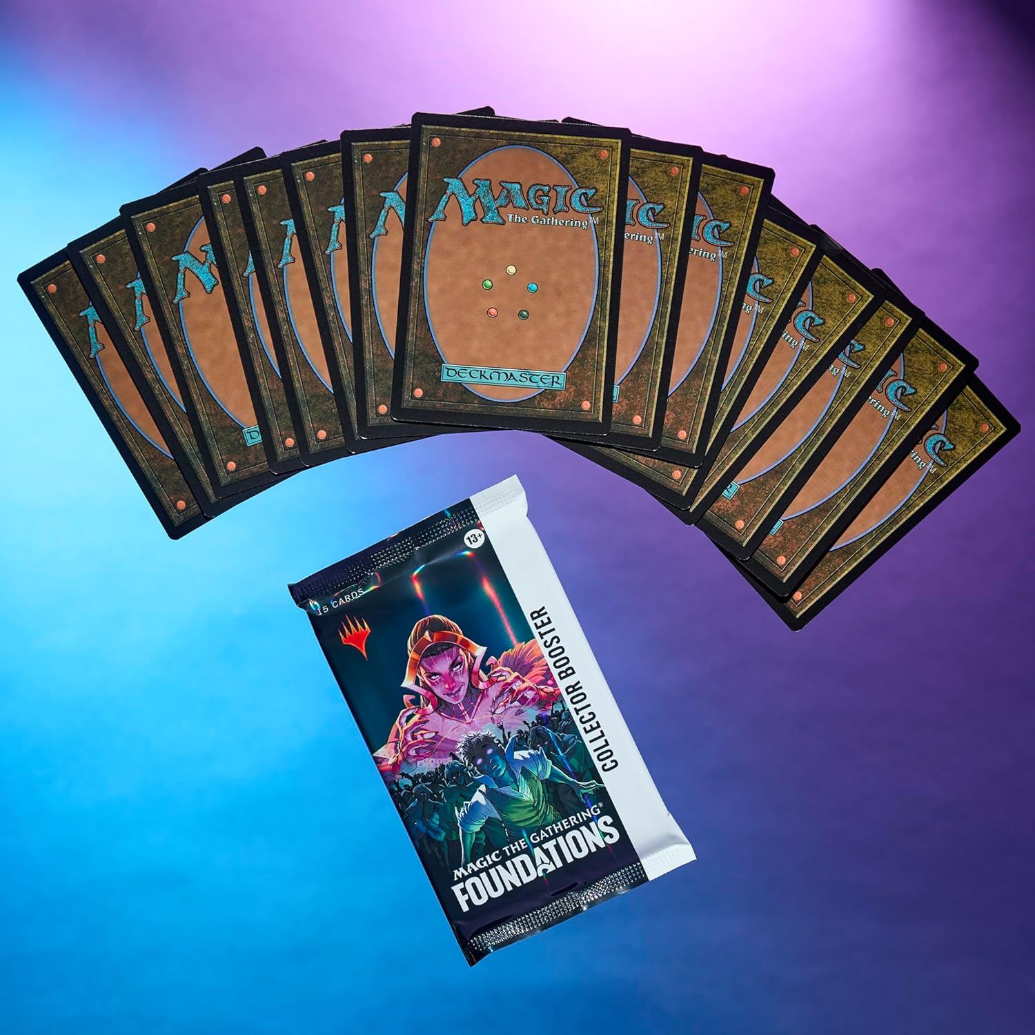 Magic: The Gathering MTG TCG: Foundations Collector Booster Box - 12 Packs