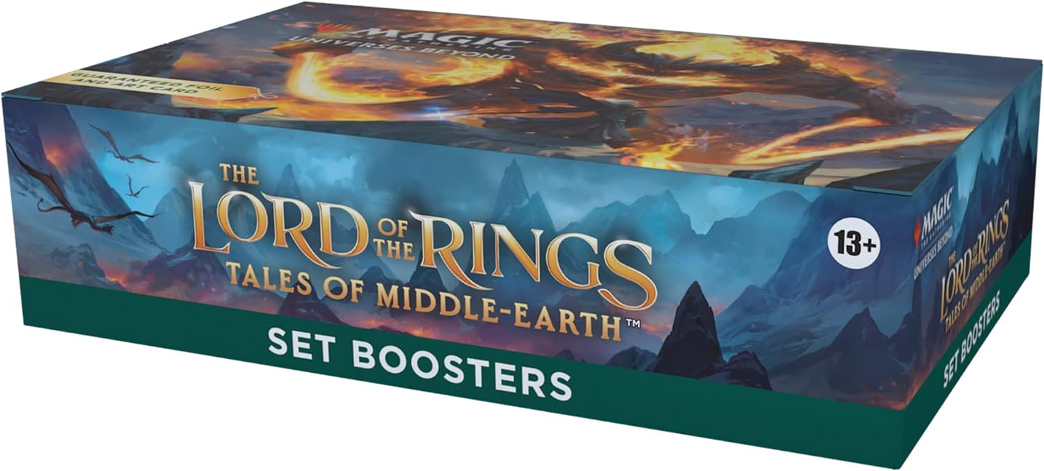 Magic: The Gathering TCG:  The Lord of The Rings: Tales of Middle-Earth Set Booster Box - 30 Packs