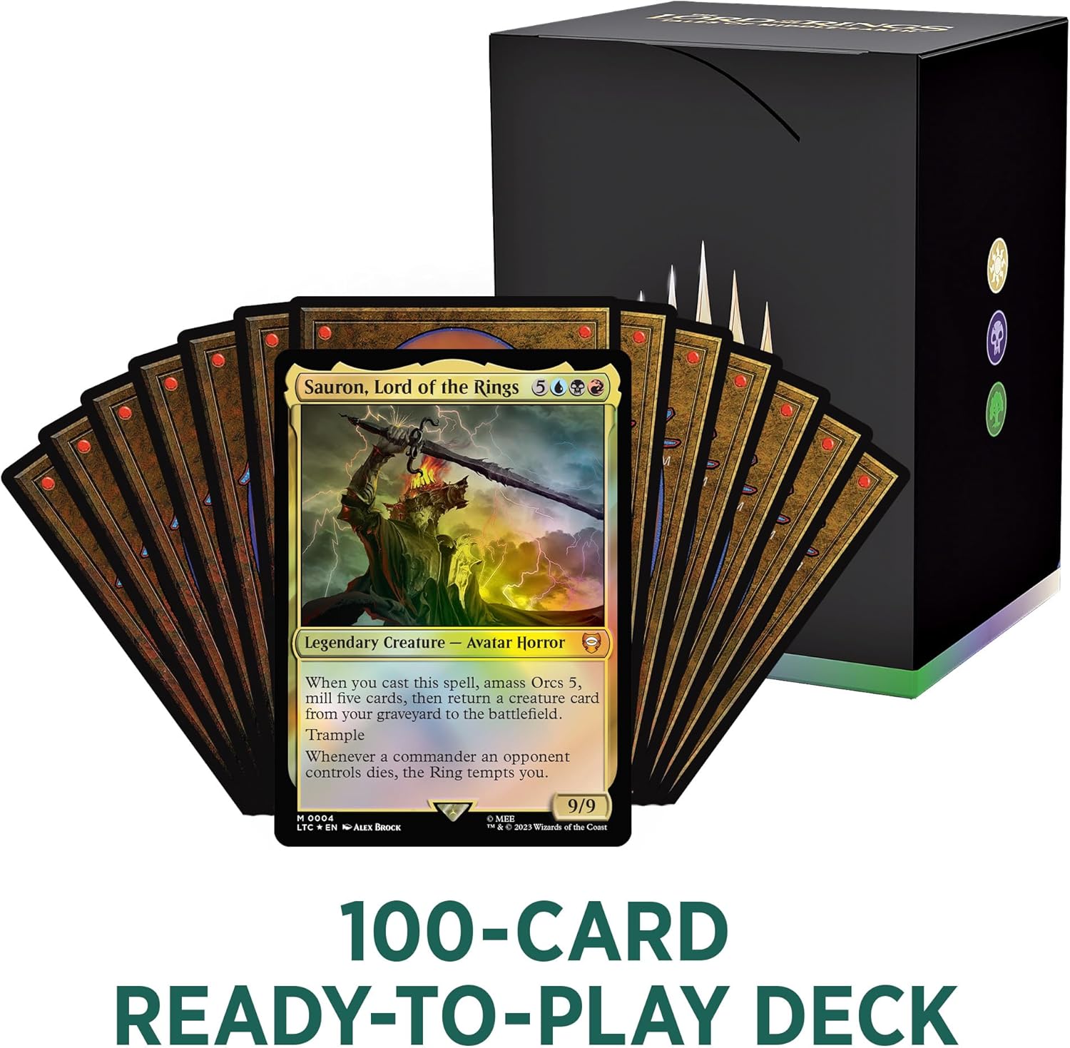 Magic: The Gathering MTG TCG: The Lord of the Rings Commander Deck - The Hosts of Mordor