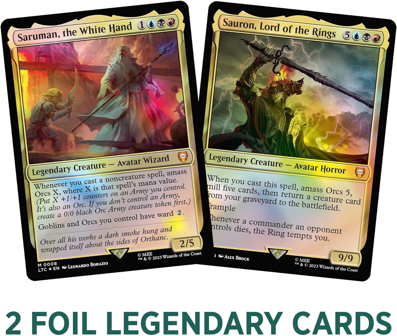 Magic: The Gathering MTG TCG: The Lord of the Rings Commander Deck - The Hosts of Mordor