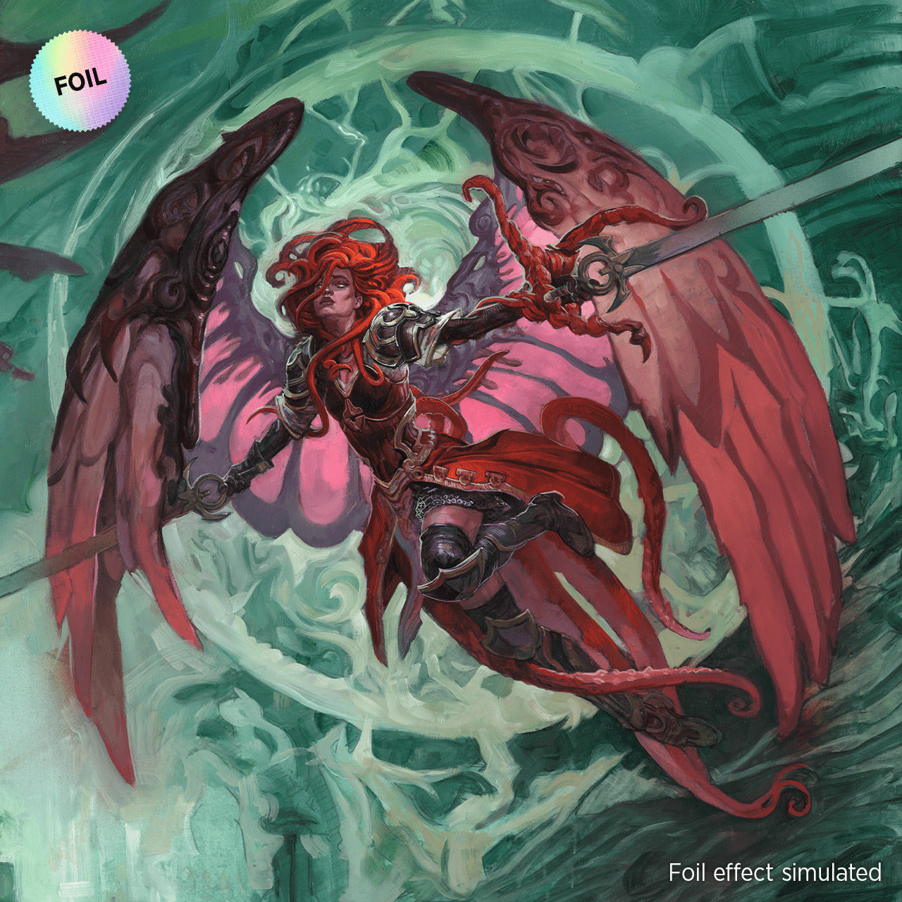 Magic: The Gathering TCG - Secret Lair - Angels: They're Just Like Us but Cooler and with Wings - Foil Edition