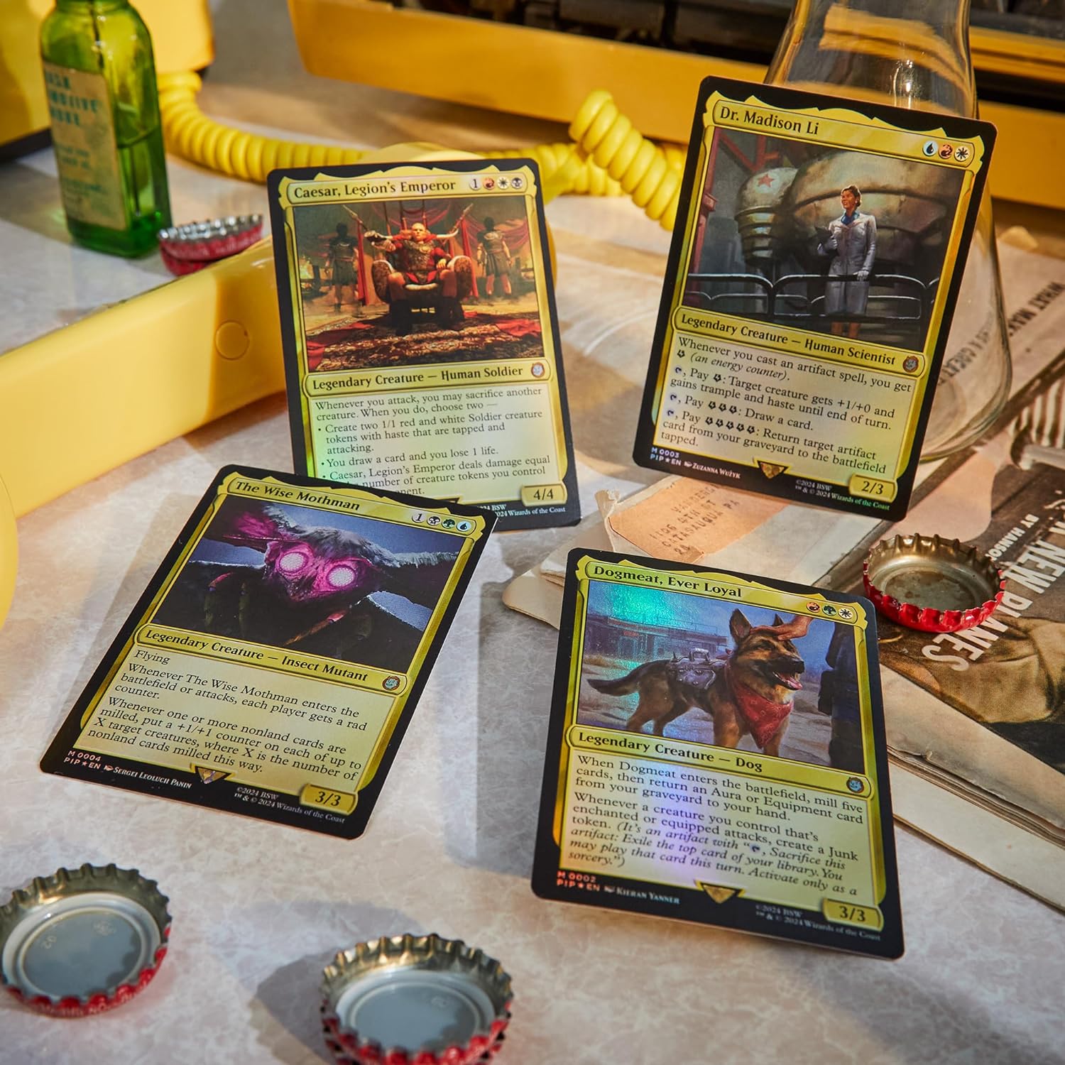 Magic: The Gathering TCG: Fallout Commander Decks - Set of 4