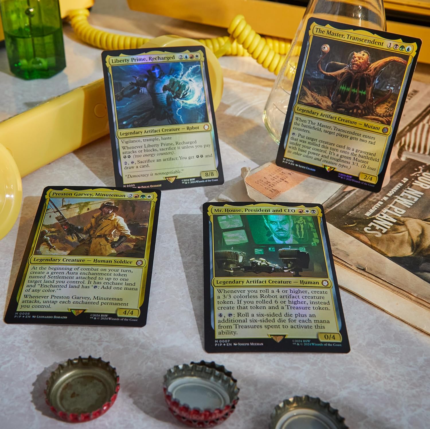 Magic: The Gathering TCG: Fallout Commander Decks - Set of 4