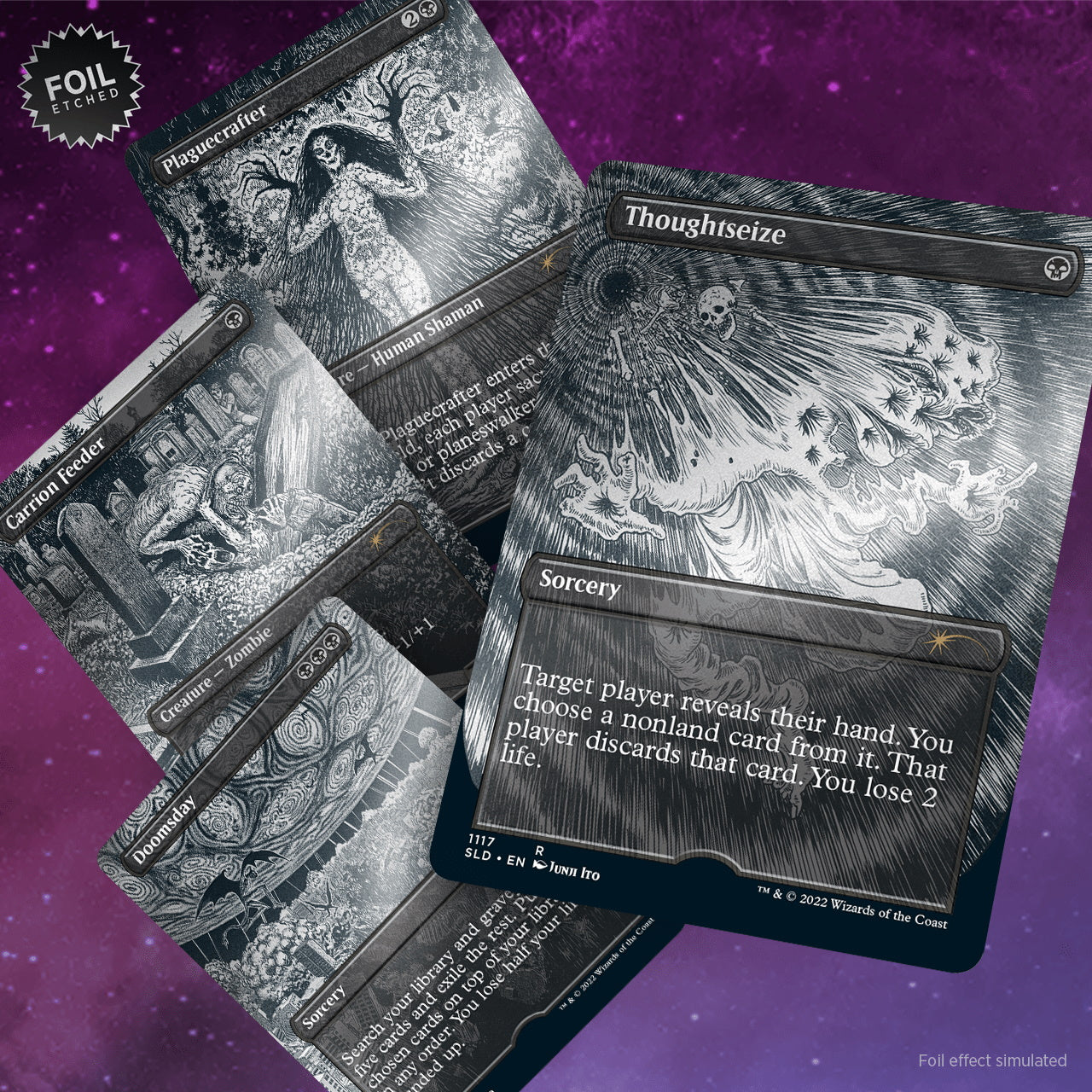 Magic: The Gathering TCG - Secret Lair Drop Series - Special Guest: Junji Ito (English) - Foil Etched Edition