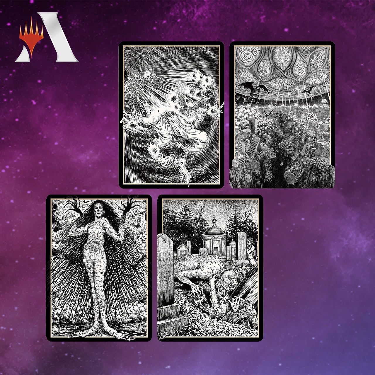 Magic: The Gathering TCG - Secret Lair Drop Series - Special Guest: Junji Ito (English) - Foil Etched Edition