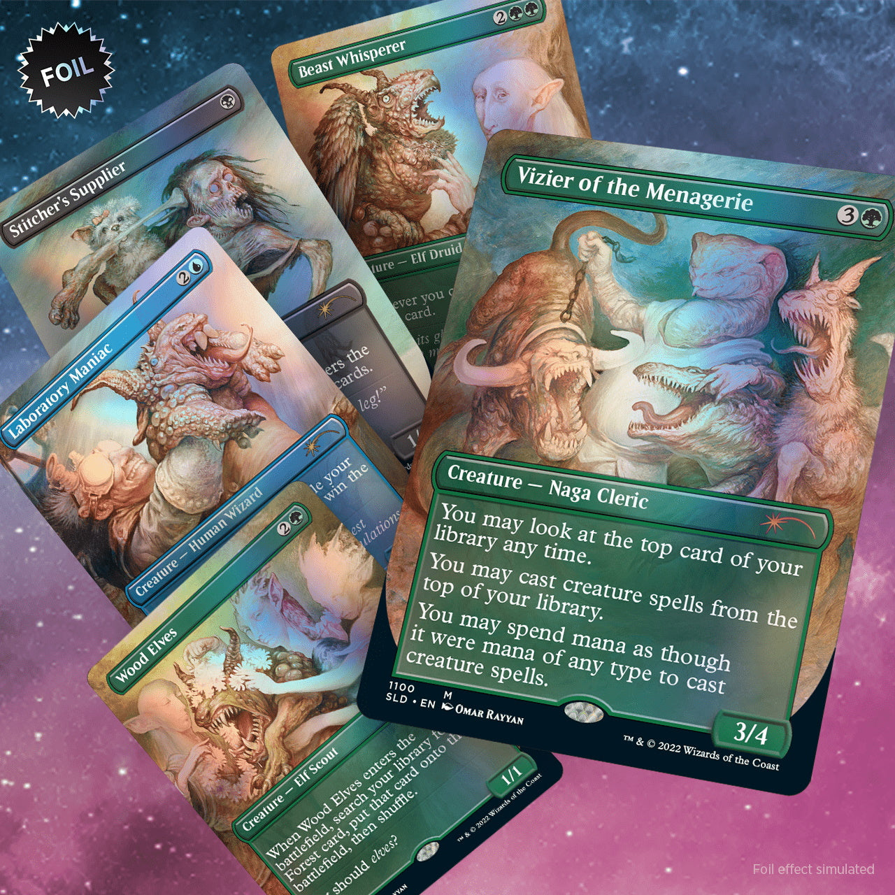 Magic: The Gathering TCG - Secret Lair Drop Series - The Weirdest Pets in the Multiverse - Foil