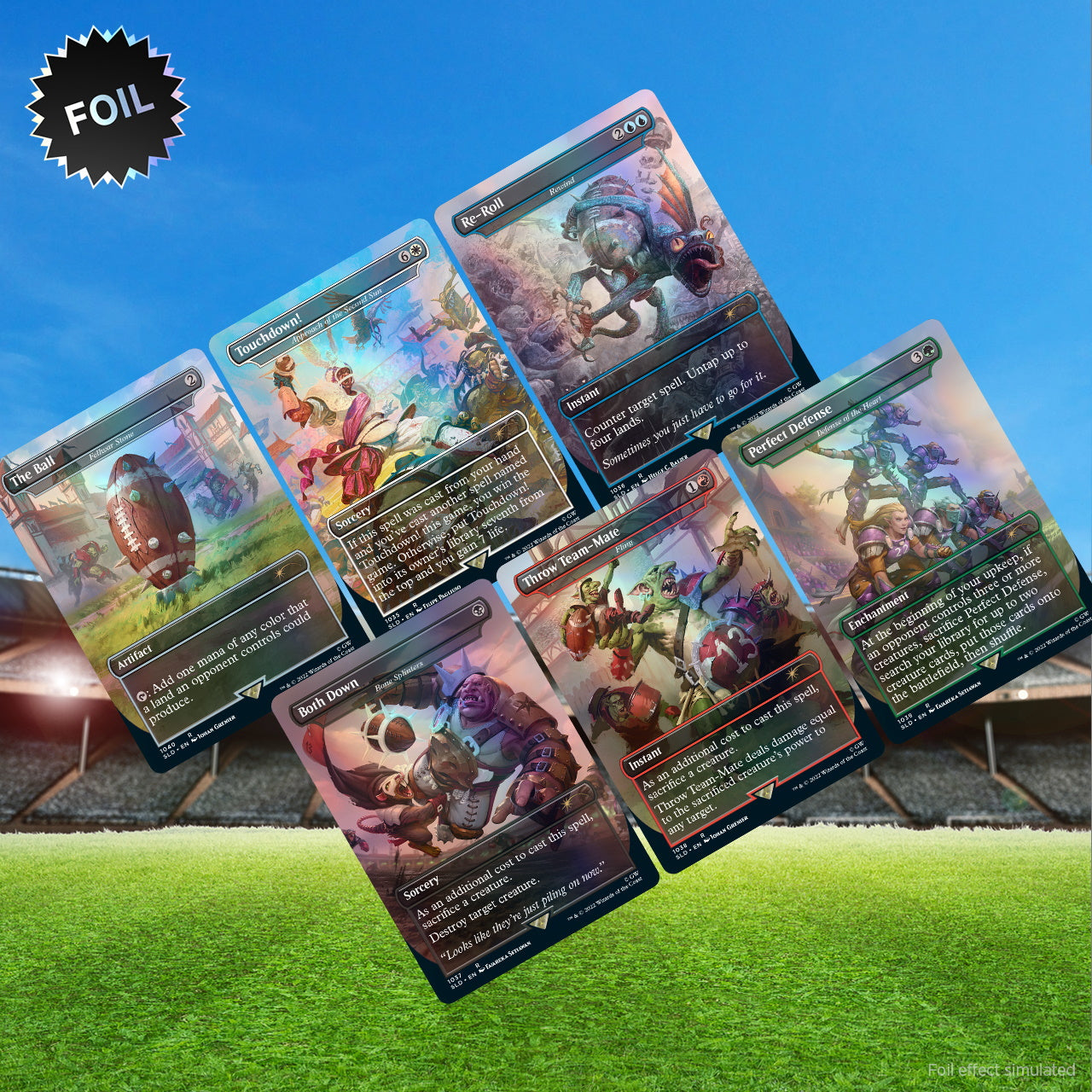 Magic: The Gathering TCG - Secret Lair x Blood Bowl - Foil