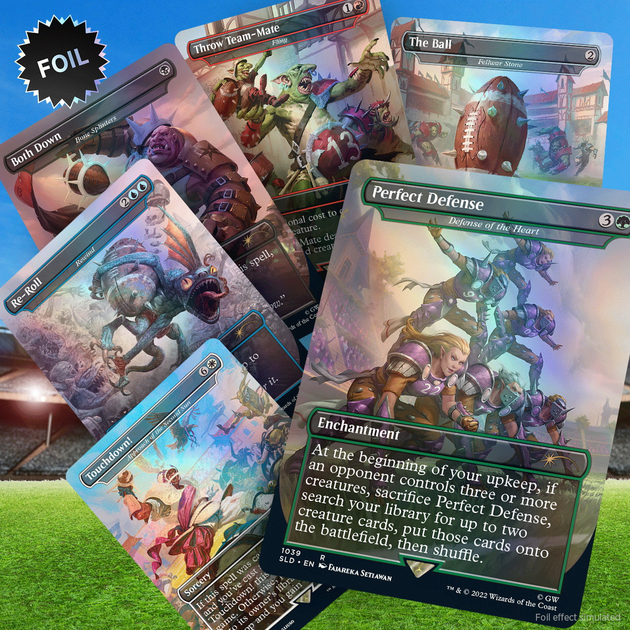 Magic: The Gathering TCG - Secret Lair x Blood Bowl - Foil