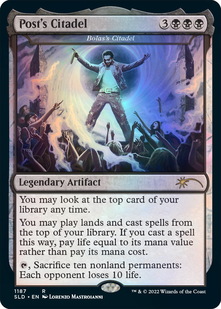 Magic: The Gathering TCG - Secret Lair x Post Malone: Backstage Pass - Foil