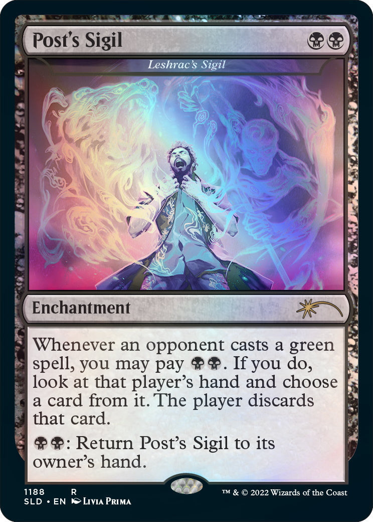 Magic: The Gathering TCG - Secret Lair x Post Malone: Backstage Pass - Foil