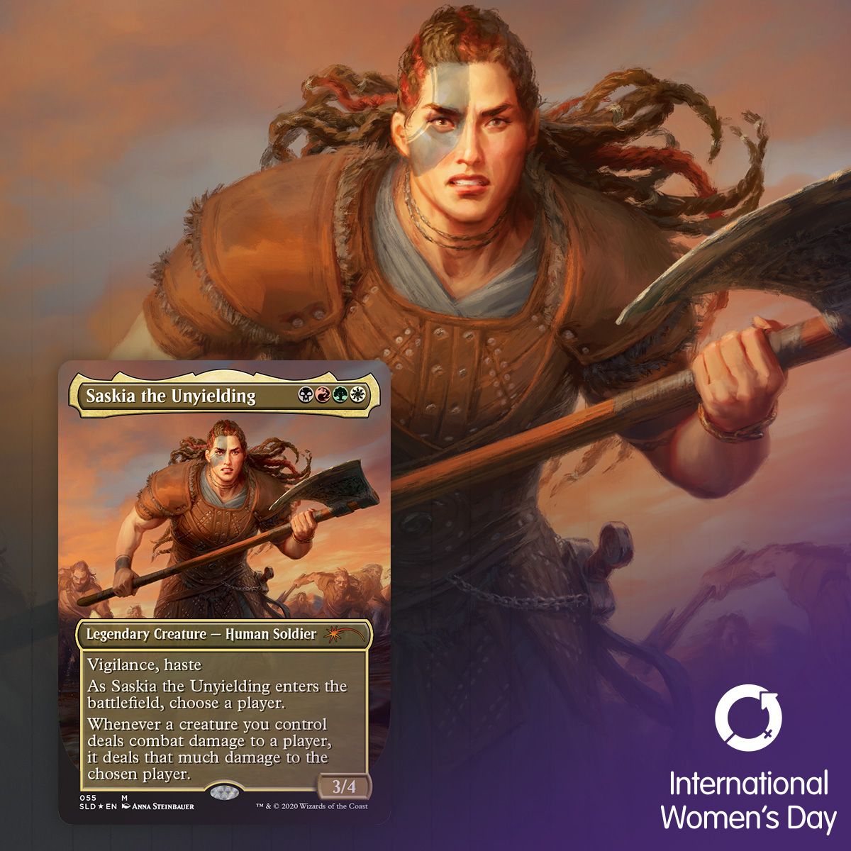 Magic: The Gathering TCG - Secret Lair - International Women's Day 2020 - Foil Edition