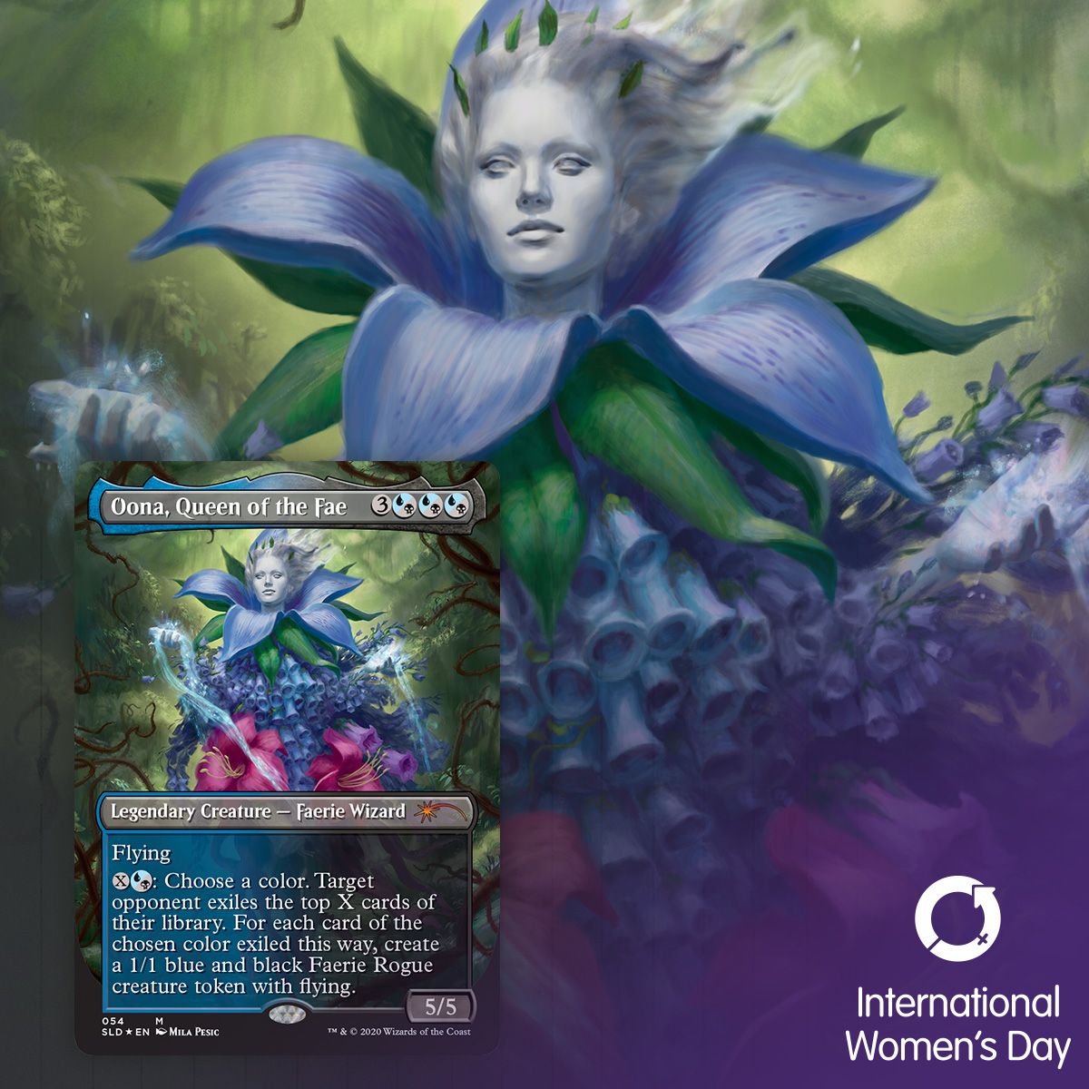Magic: The Gathering TCG - Secret Lair - International Women's Day 2020 - Foil Edition
