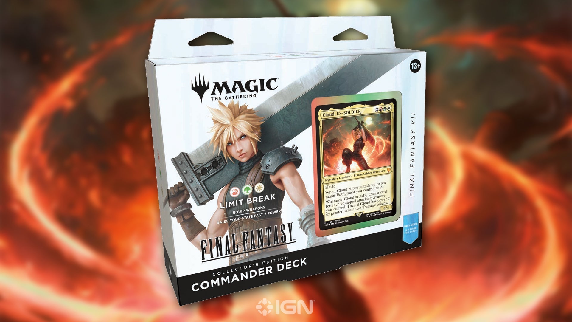 Magic: The Gathering TCG: Final Fantasy Collector Premium Edition Commander Decks - Includes All 4 Surge Foil Decks